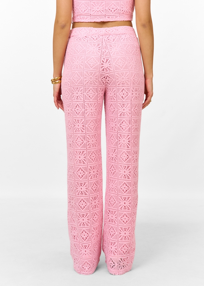 Livianne broek lichtroze