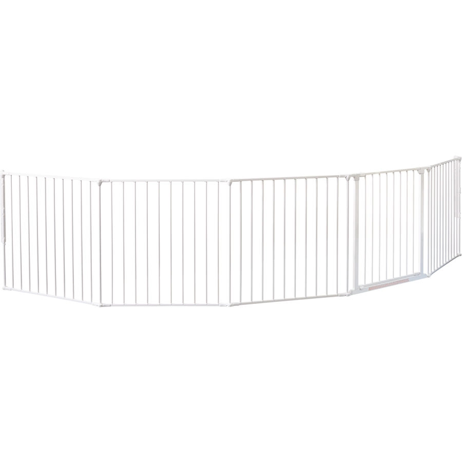 BabyDan Schutzgitter Flex XXL 90 bis 350 cm, weiß