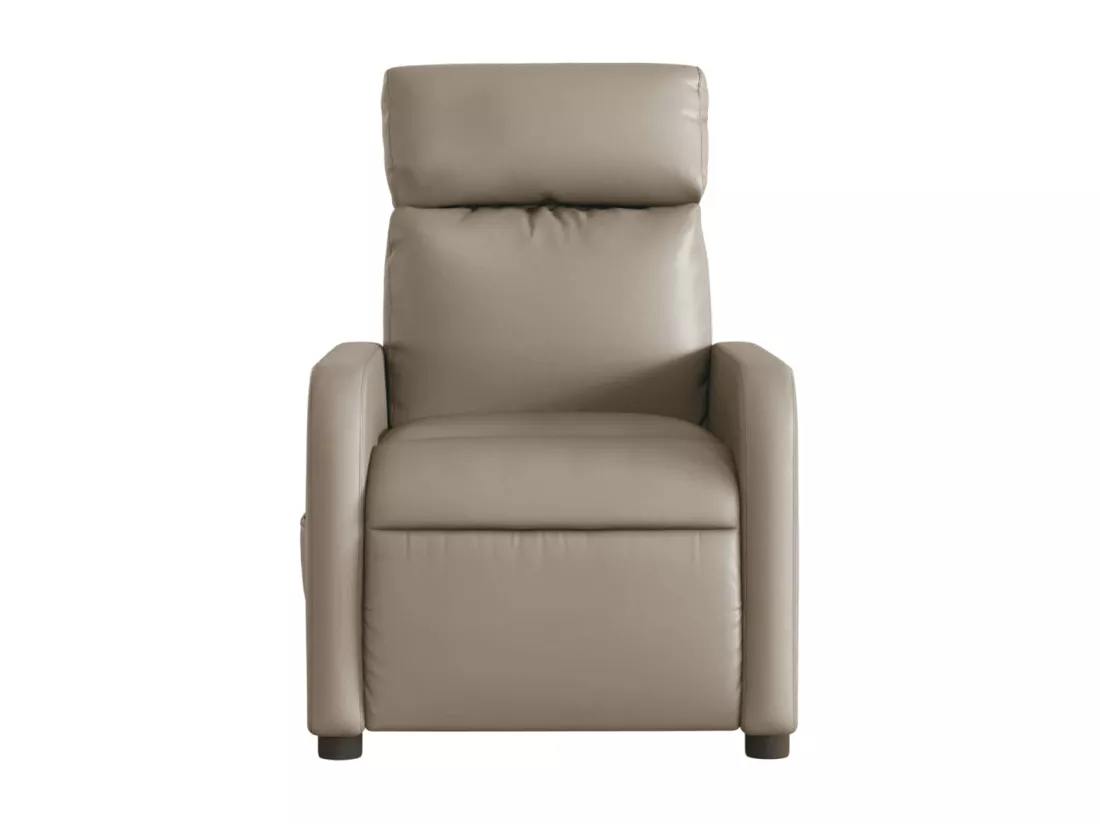 Fauteuil inclinable électrique Cappuccino Similicuir
