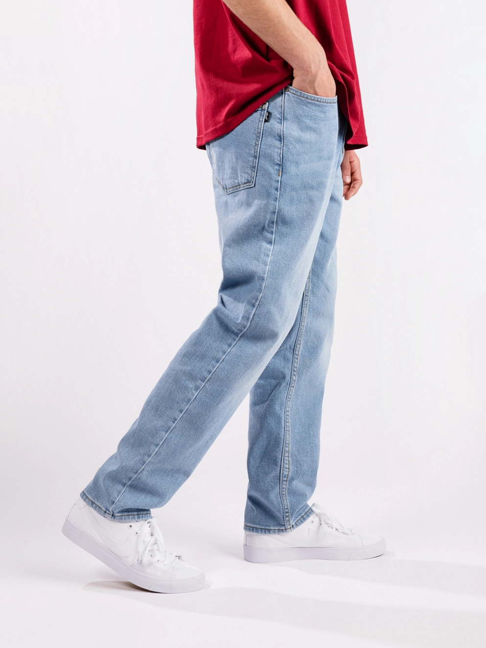 REELL Rave Jeans light blue stone