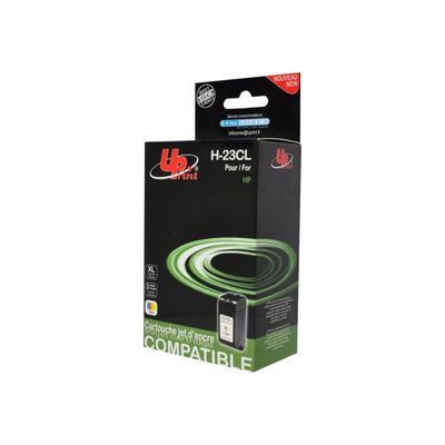 Cartouche compatible HP 23 - cyan, magenta, jaune - Uprint