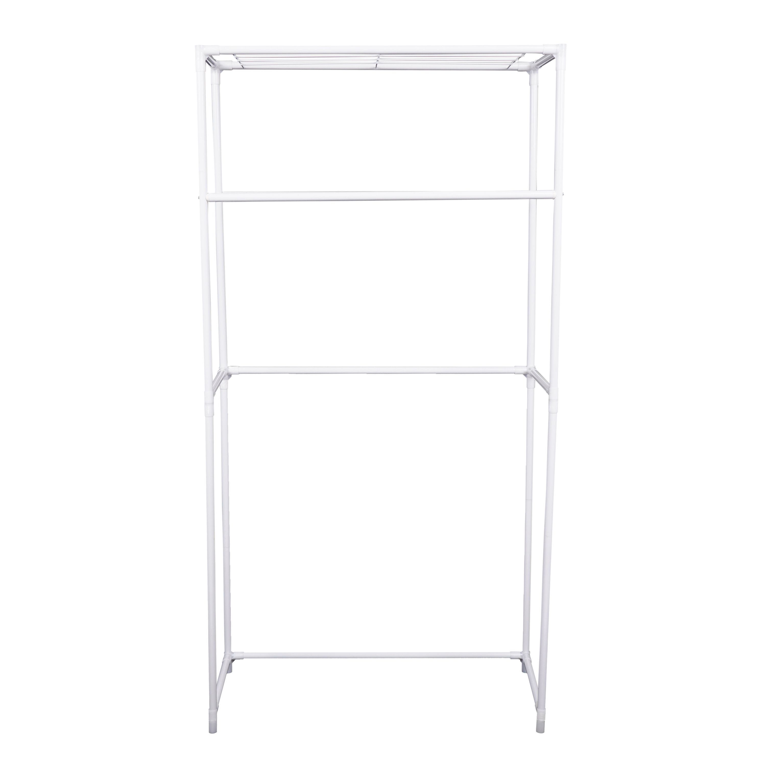 Badezimmerregal 68 x 28 x 134 cm weiss