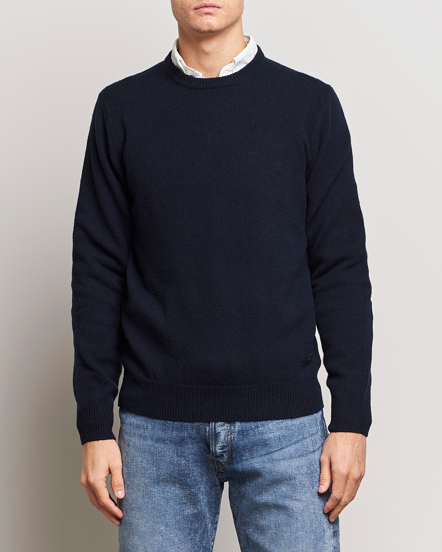 Barbour Lifestyle Patch Crew Navy