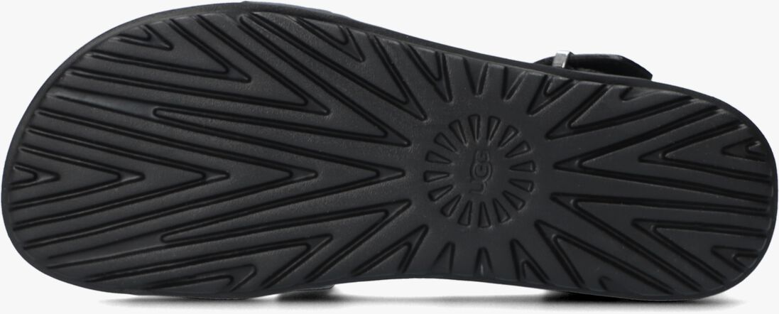 UGG zwarte ugg sandalen w solivan strap