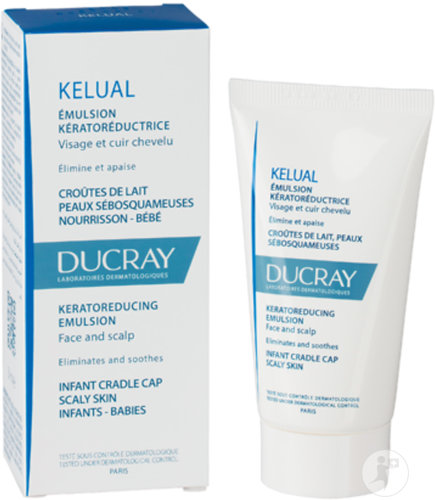 Ducray Kelual Emulsion Kératoréductrice Croûtes De Lait Peau Sébosquameuse 50ml