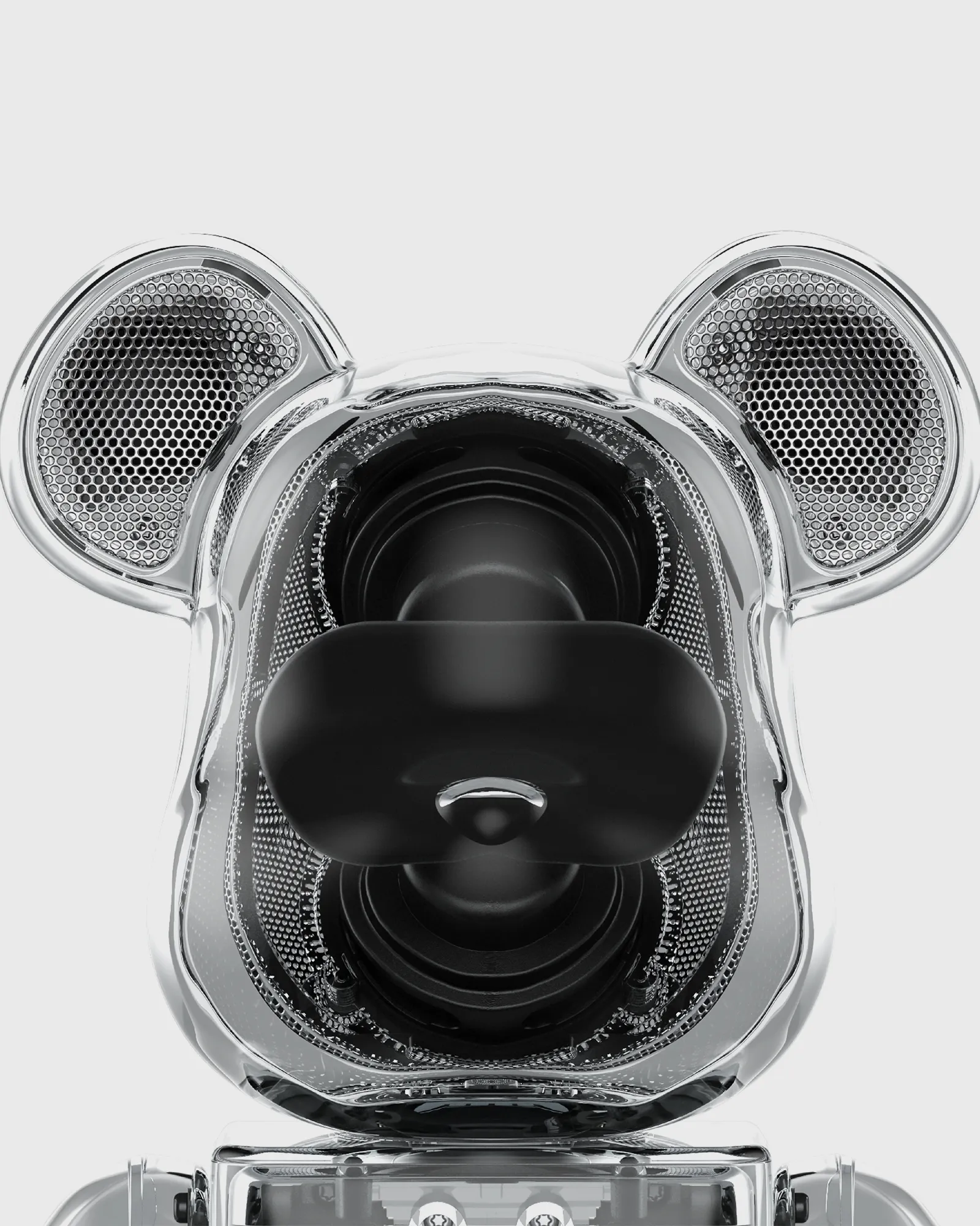 MEDICOM BE@RBRICK AUDIO 400% Portable Speaker CLEAR