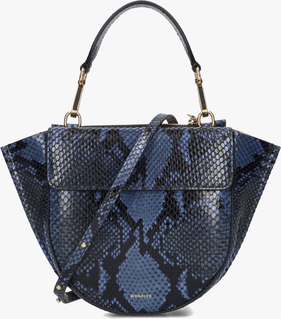 blauwe wandler schoudertas hortensia bag mini