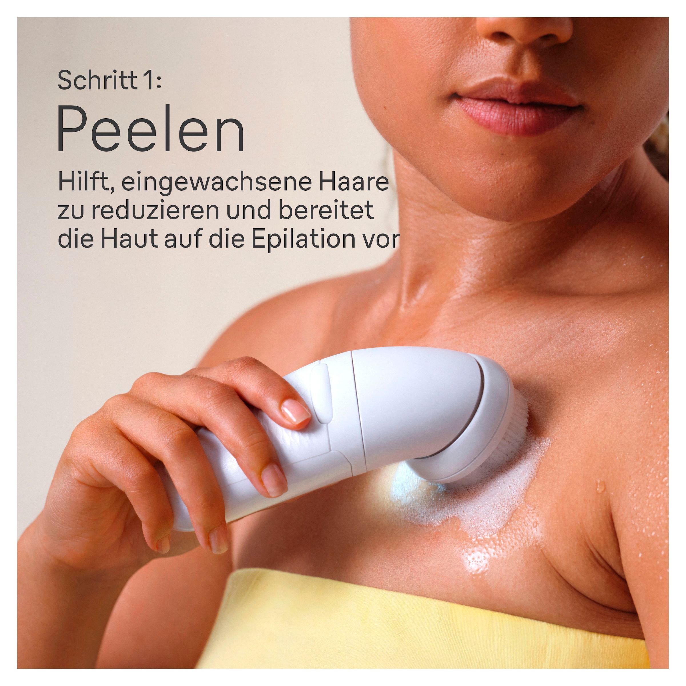 Braun Epilierer »Silk-épil SkinSpa 7 7-081« Rasier- & Trimmeraufsatz, Mini-Rasierer, Wet&Dry