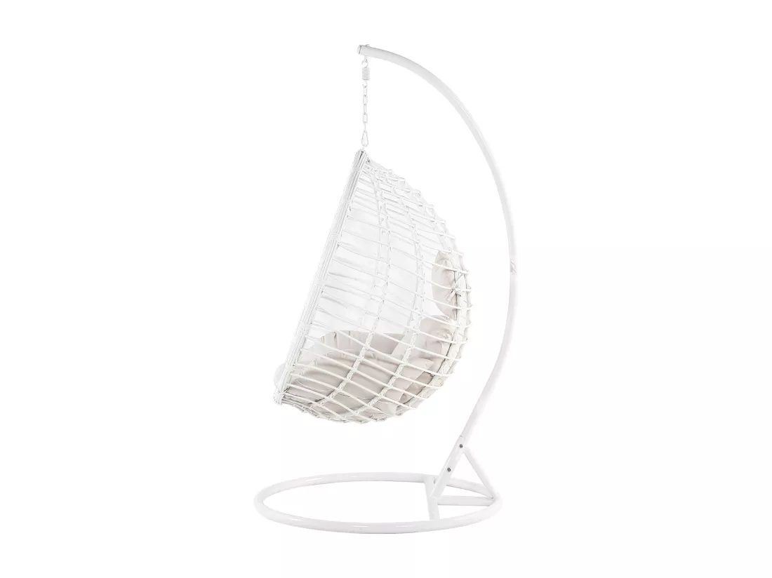 Fauteuil suspendu avec support FANO Blanc