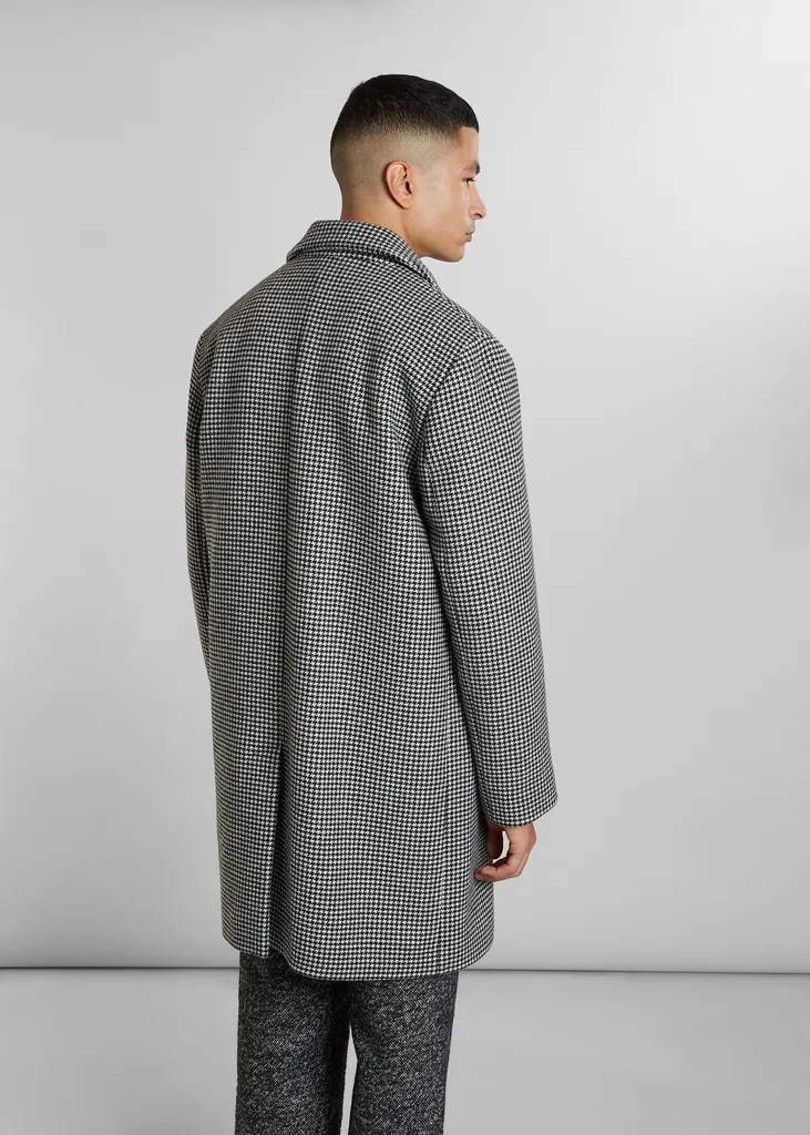 Manteau droit en laine fabriqué en France L'Exception Paris