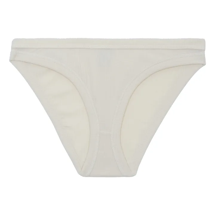 Baserange Culotte Côtelée Bell Coeur Coton Bio | Beige chiné