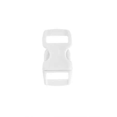 Glorex Paracord Verschluss 10mm weiss, 1 Stück