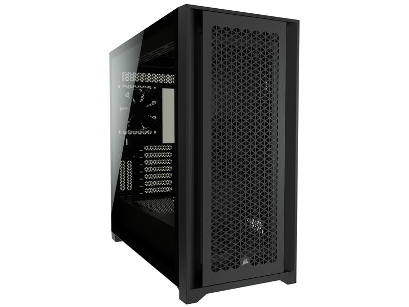 Corsair PC-Gehäuse Midi Tower 5000D Airflow TG Schwarz Corsair Midi Tower 5000D Airflow TG PC-Gehäuse