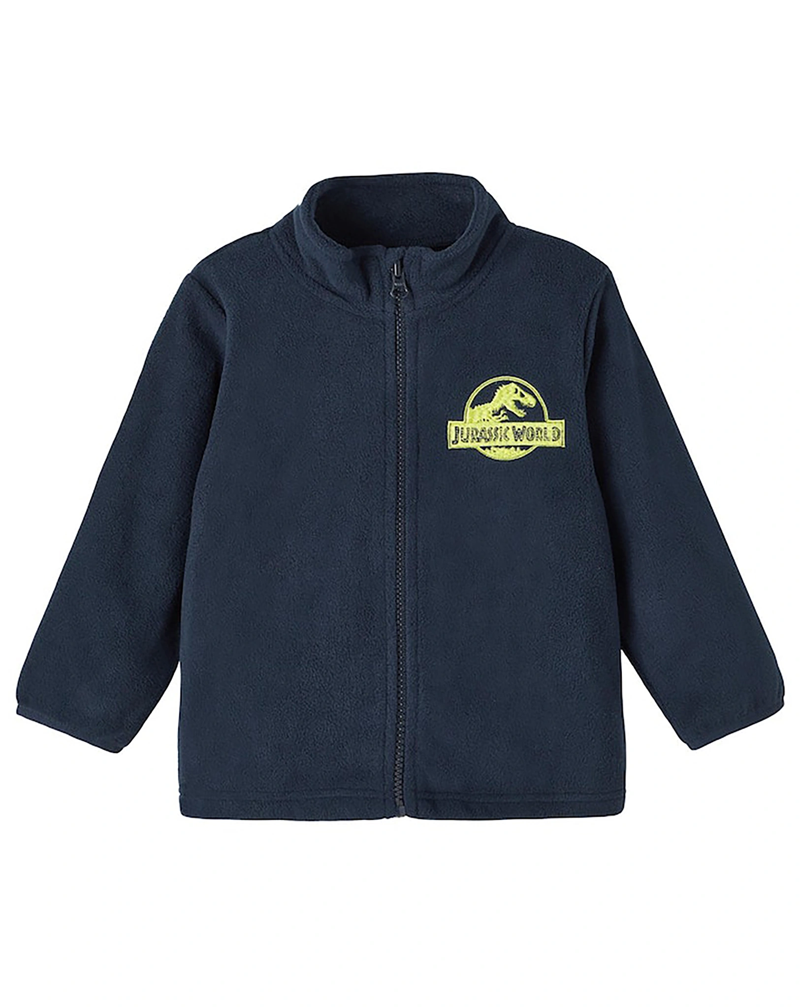 Fleecejacke NMMJULEN JURASSIC in dark sapphire