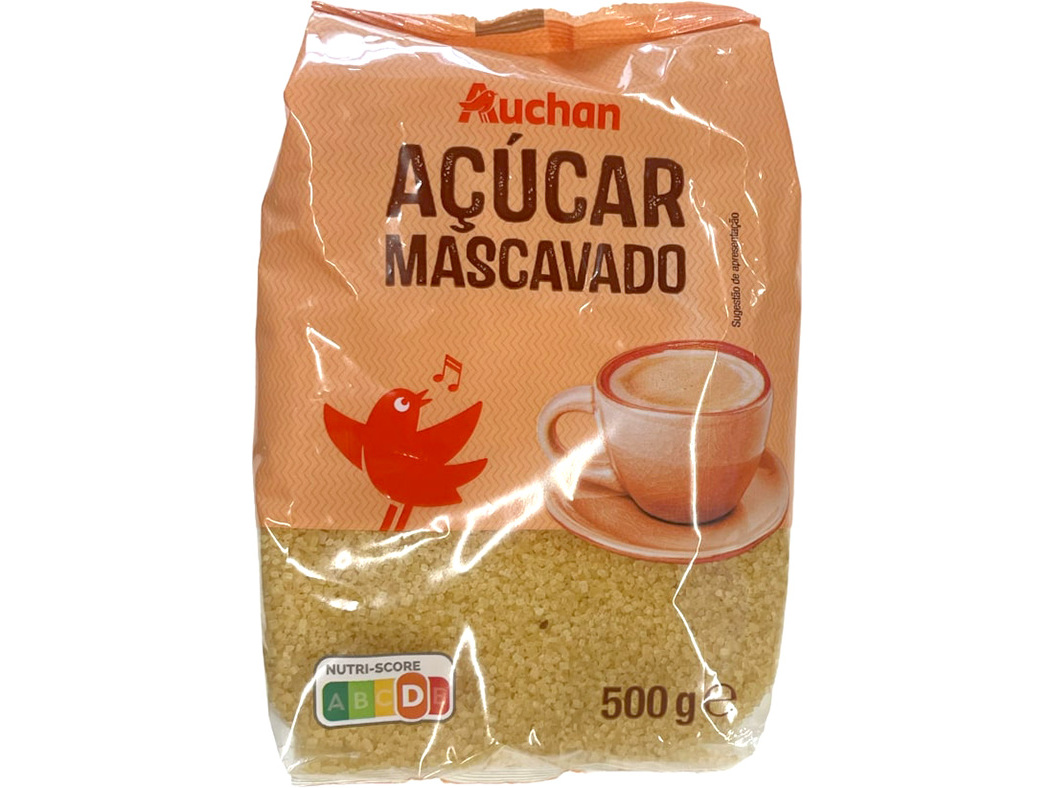 AÇÚCAR AUCHAN MASCAVADO 500G