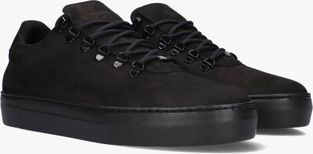 zwarte nubikk lage sneakers jagger classic