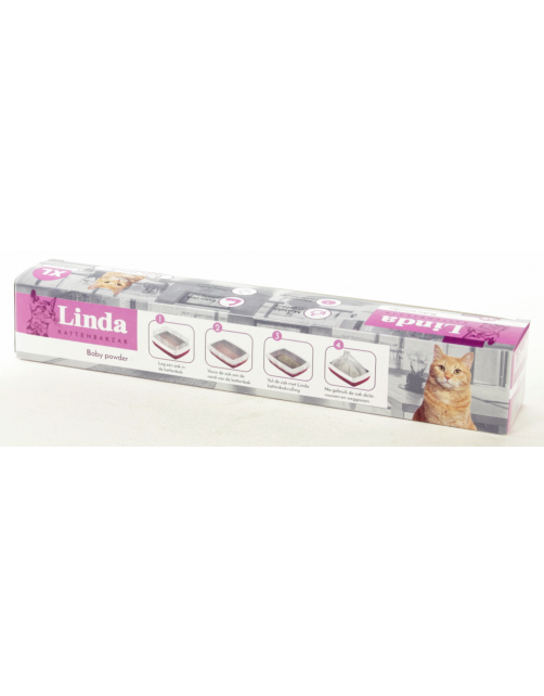 Linda Kattenbakzak Babypowder - Kattenbakaccessoires