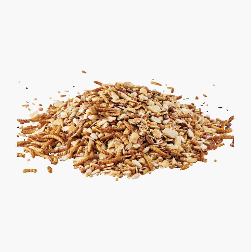 Villfuglblanding med melorm, 4 kg