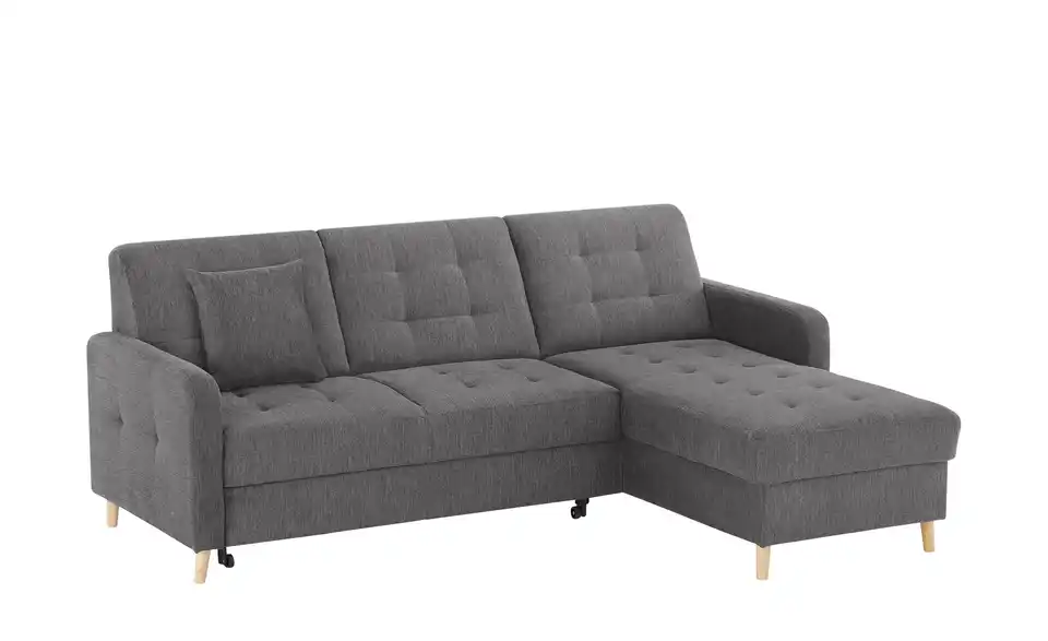 Ecksofa Venus Anthrazit rechts