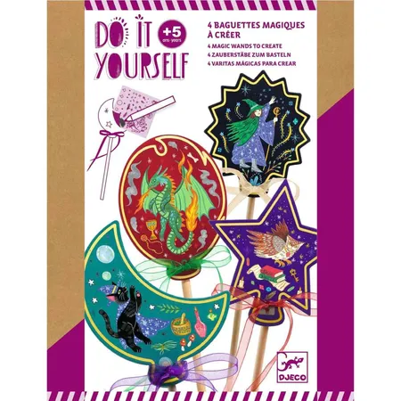 Djeco DIY: Zauberstäbe Spells