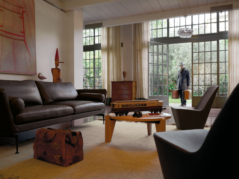 Vitra Guéridon Bas salontafel 79,8 massief eiken, geolied