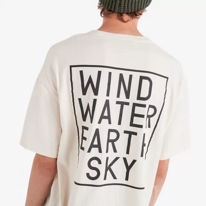 T-shirt Timberland x Nina Chanel Abney en blanc