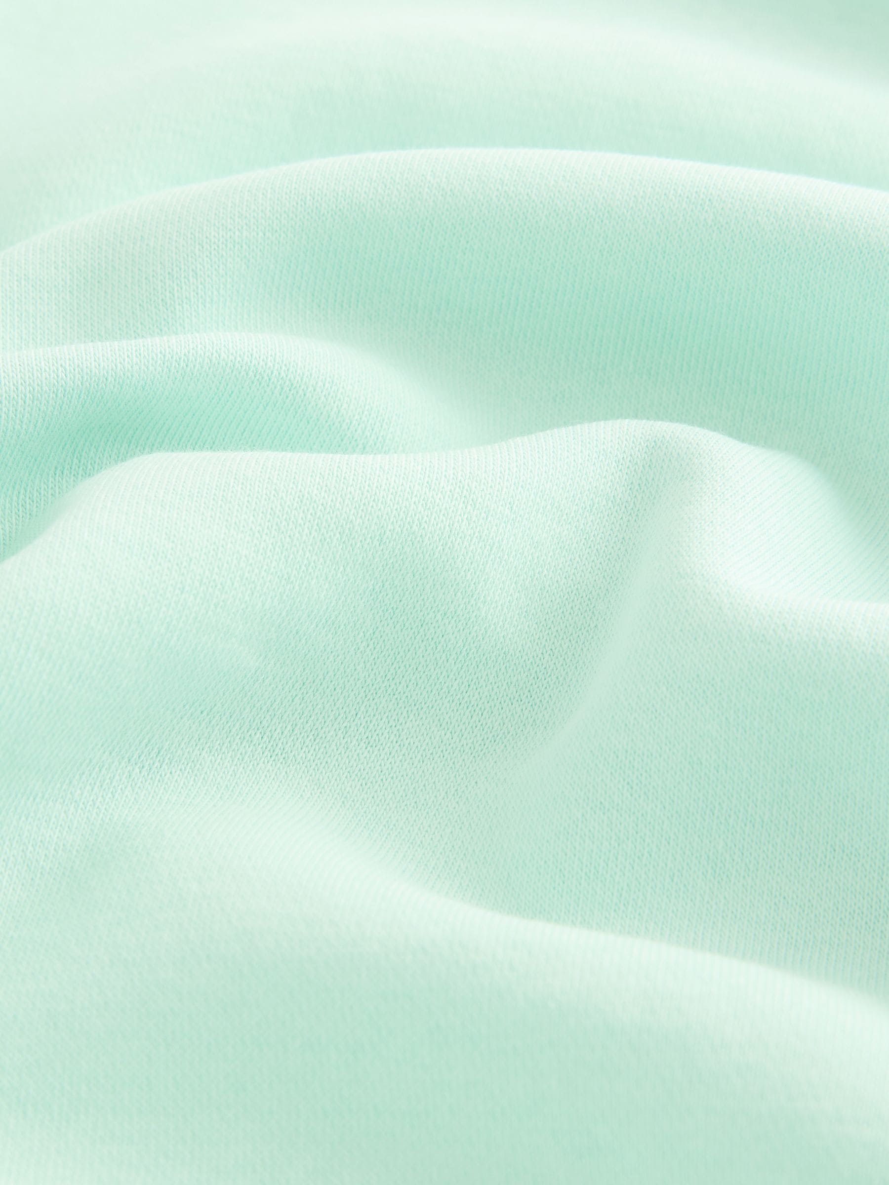 Aquablauw - Essentials sweatshirt met relaxte pasvorm, lange snit en zakken