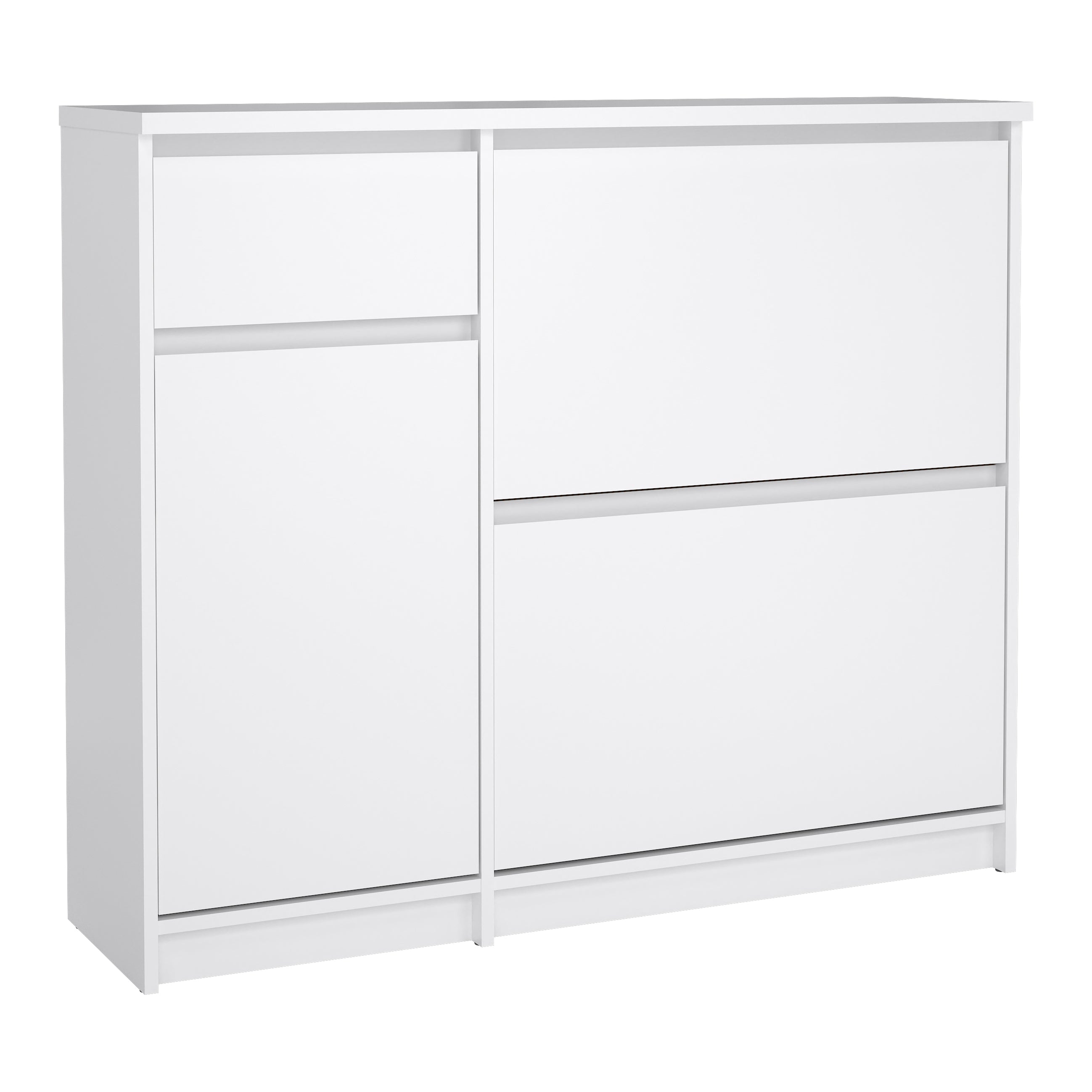 by fonQ basic Flip Schoenenkast - Wit