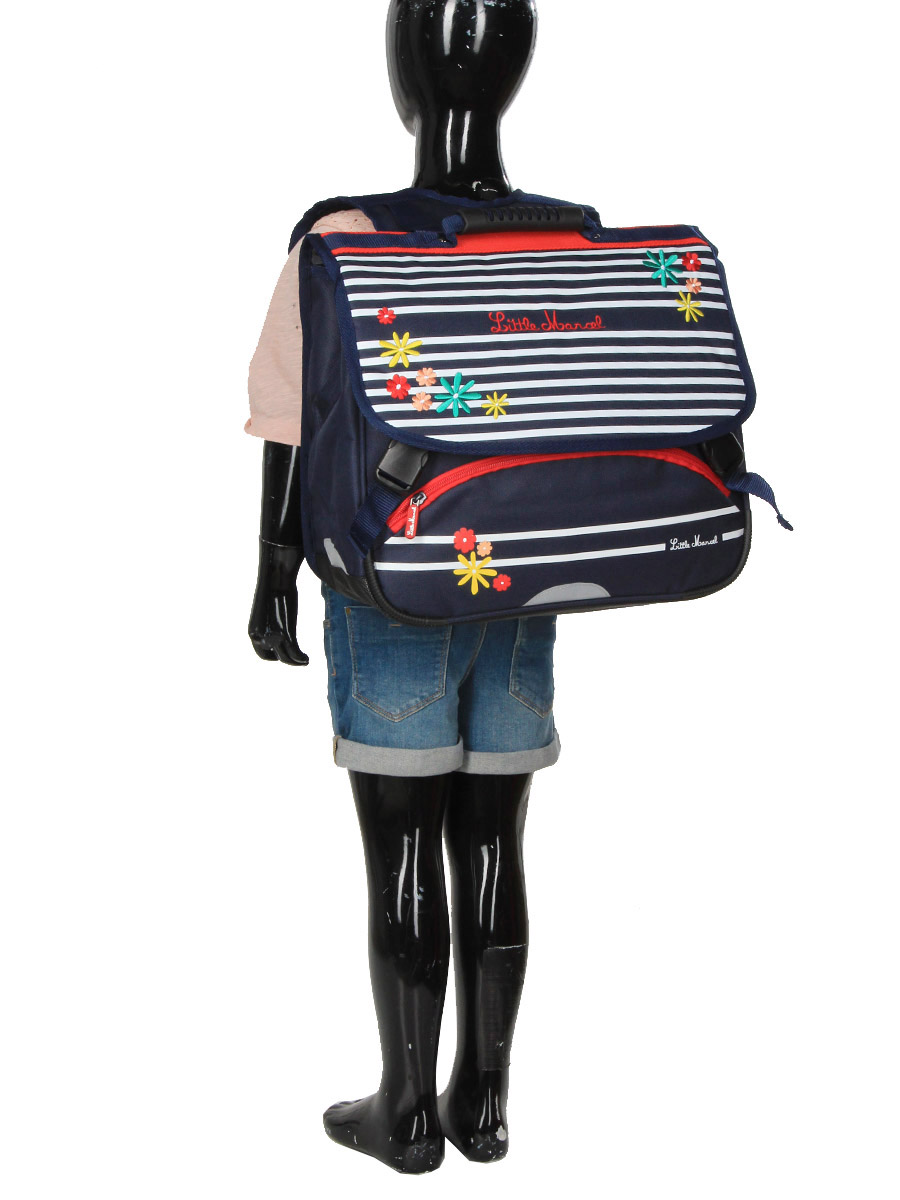 Cartable Little Marcel Blossom 38 cm