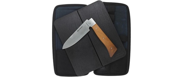 Kochmesser »Messermeister Adventure Chef 3-teilig, Braun/Silber«