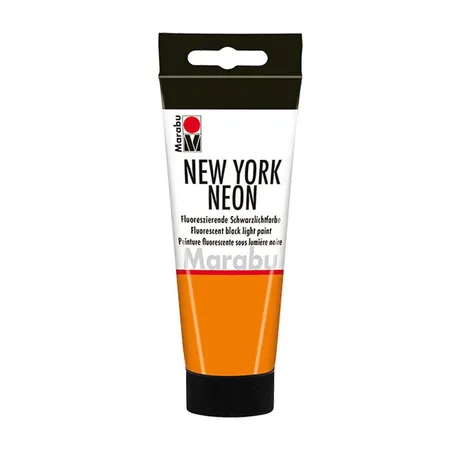 Marabu New York Neon, Neonfarbe orange 32, 100 ml