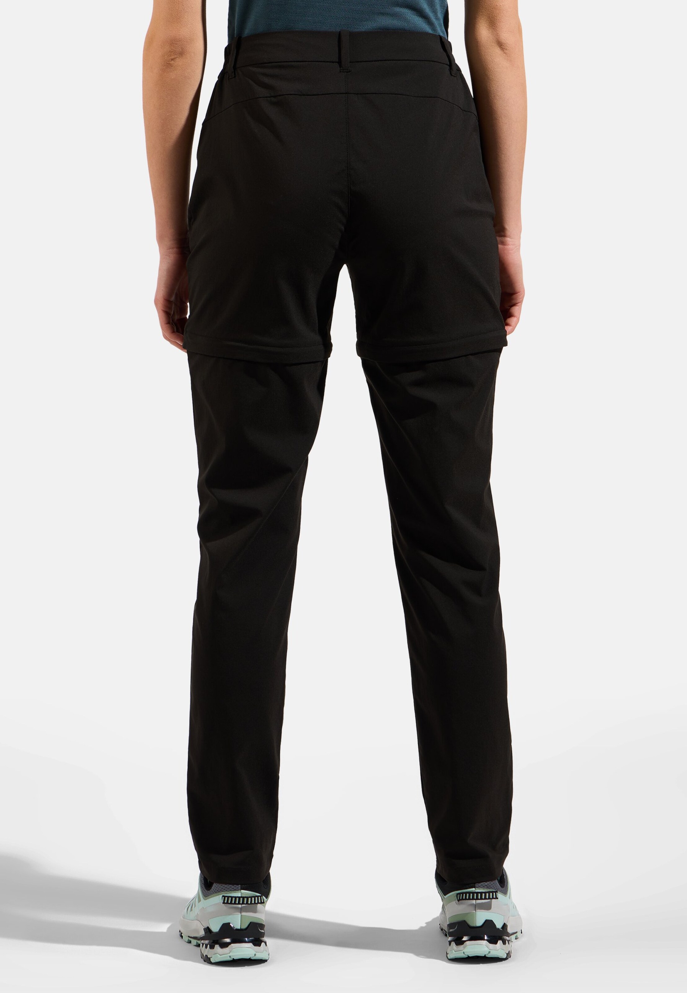 Ascent Light Zip-Off-Wanderhose in black
