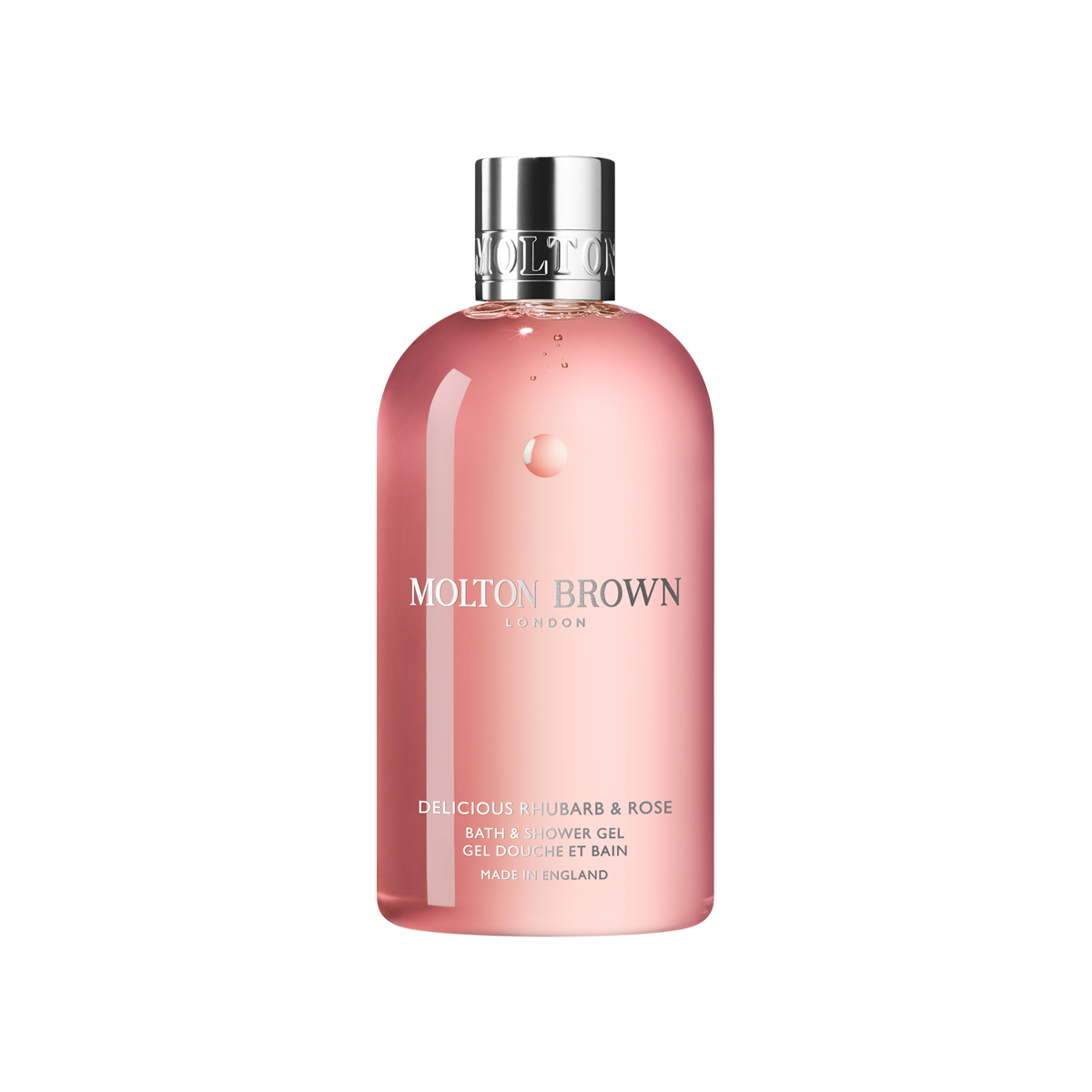 Delicious Rhubarb Rose Bath & Shower Gel 300ml