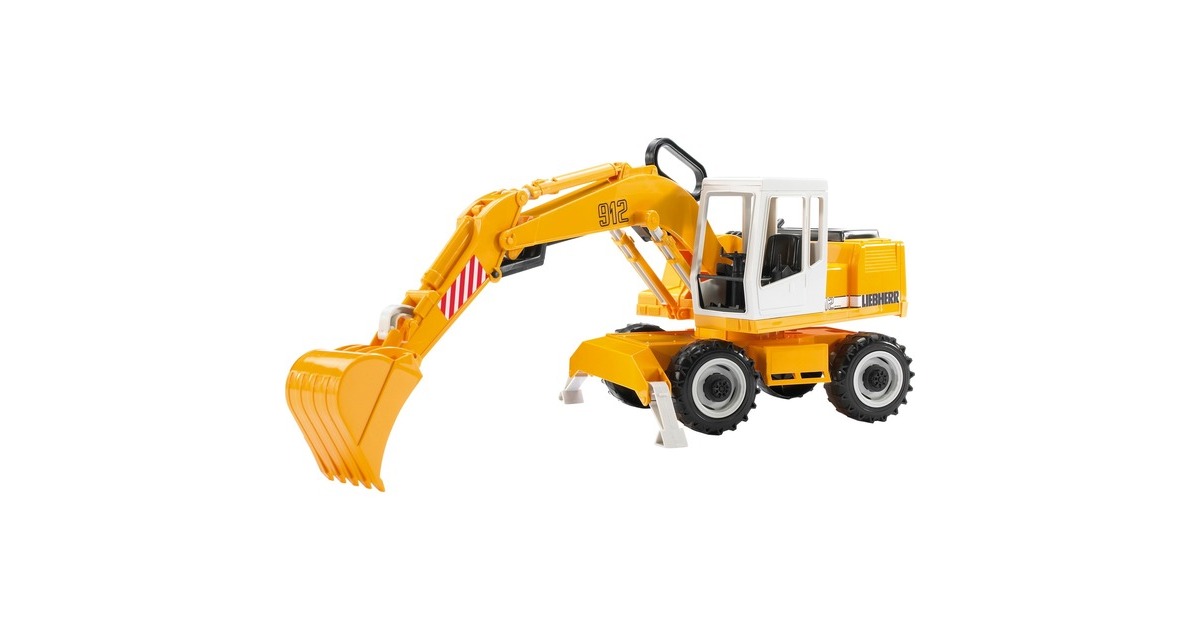 bruderLiebherr graafmachine Modelvoertuig  (02426)