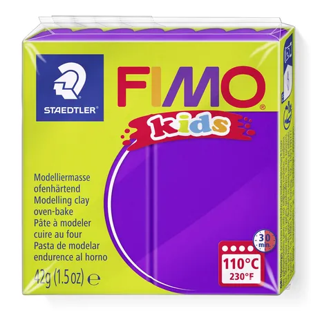 STAEDTLER® FIMO® kids Modelliermasse lila, 42g