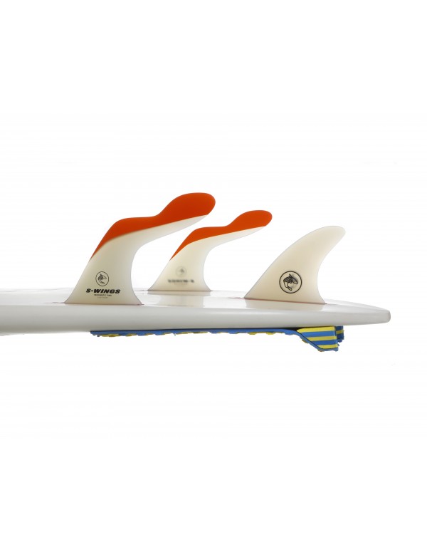 S-Wings Fins SW 500 - Orange - F.C.S