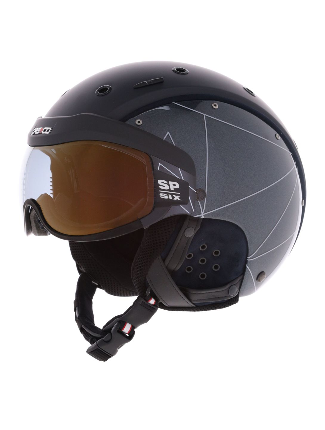 SP-6 skihelm met vizier unisex