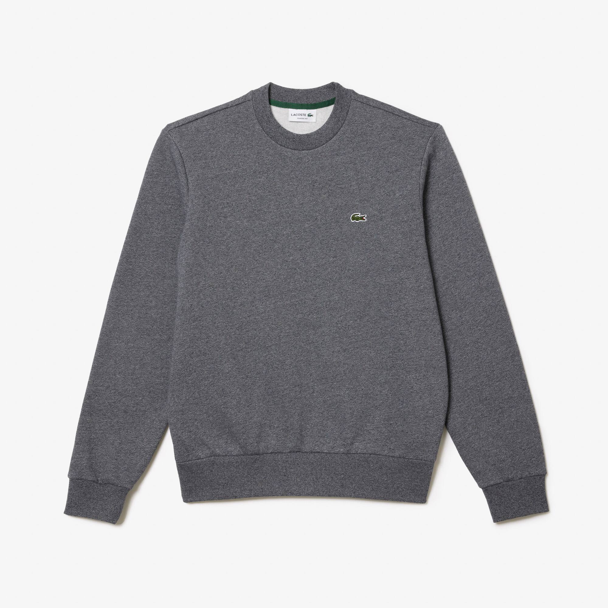 Jogging-Sweatshirt aus aufgerautem Fleece Sweatshirts - Grau - Lacoste - Herren