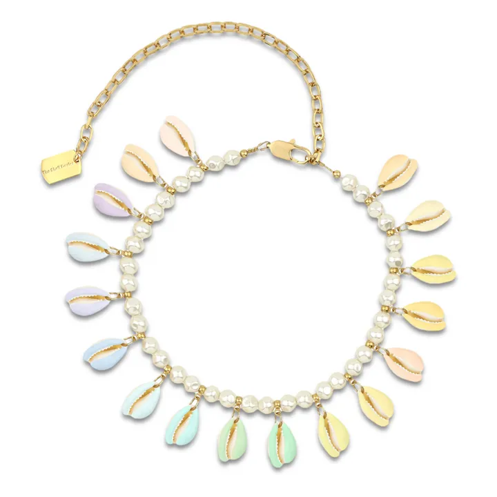 The Shell Dealer Collier Coquillages Poppers | Pastel