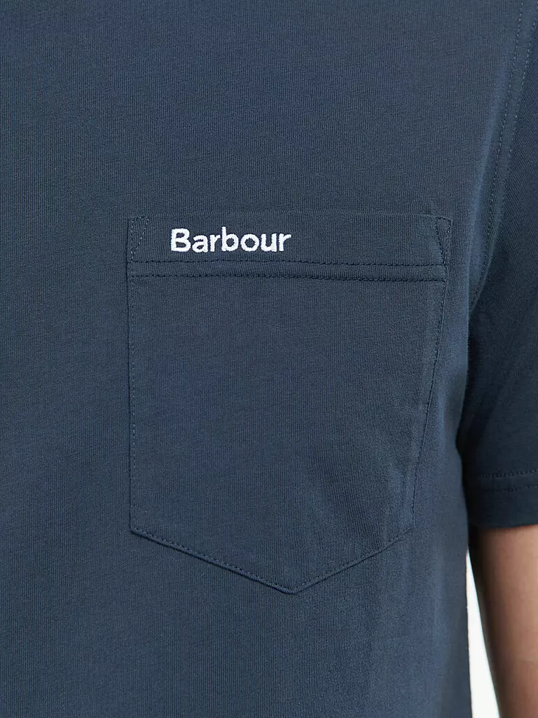 BARBOUR T-Shirt LANGDON dunkelblau