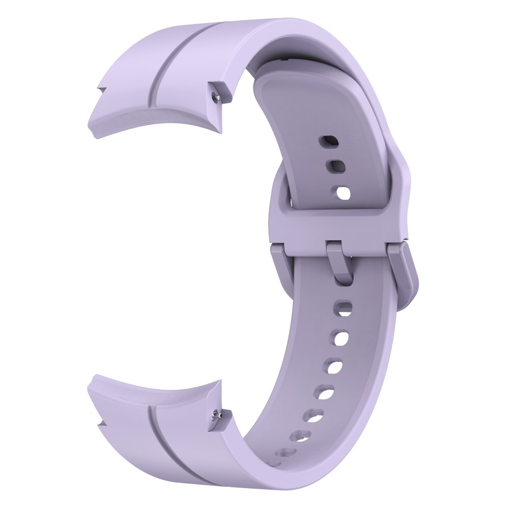 Samsung Galaxy Watch 4 (44mm) Ersatz Sport Silikon Armband Split Design (Gelenkumfang: 180 - 230mm) - Lila