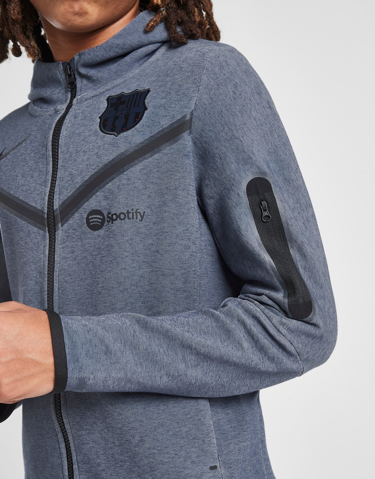 Nike Sweat à Capuche FC Barcelona Tech Fleece Junior