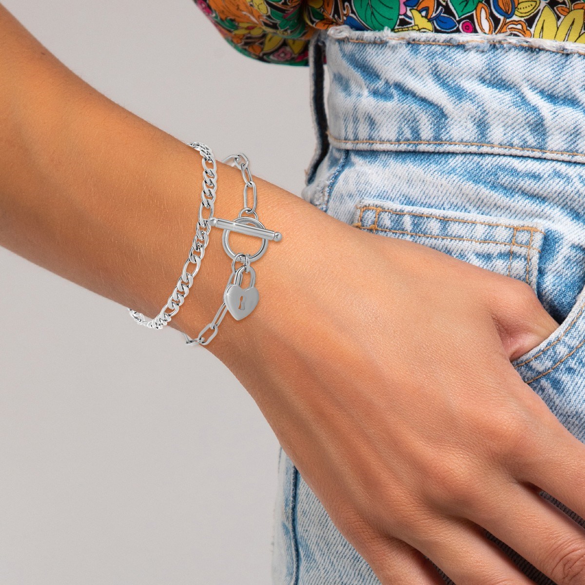 Lot de 2 bracelets SC Crystal