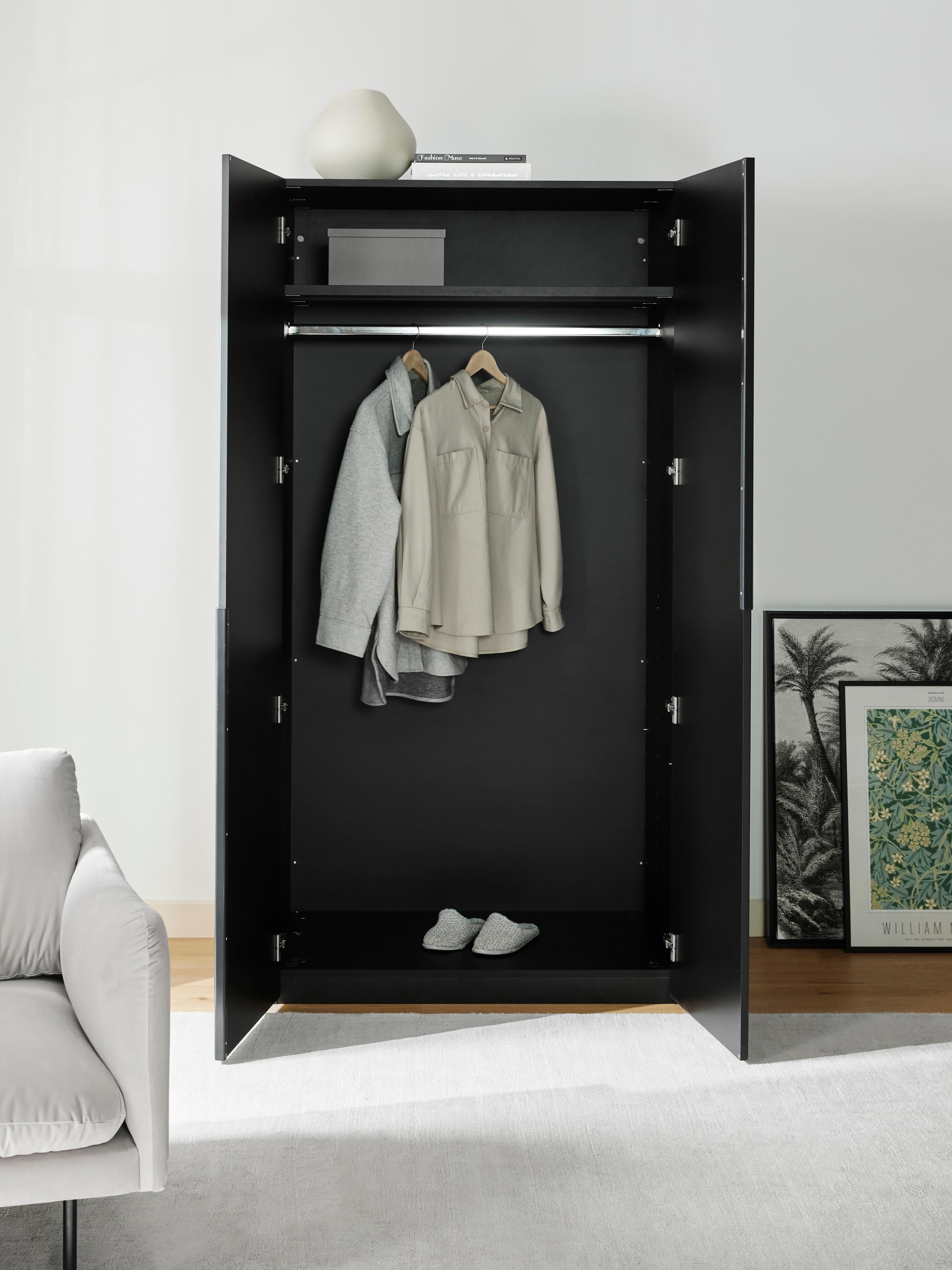 Modulaire draaideurkast Leon, 100 cm breed, diverse varianten