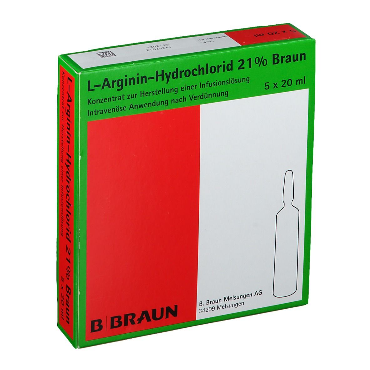 L-Arginin-Hydrochlorid 21 % Braun