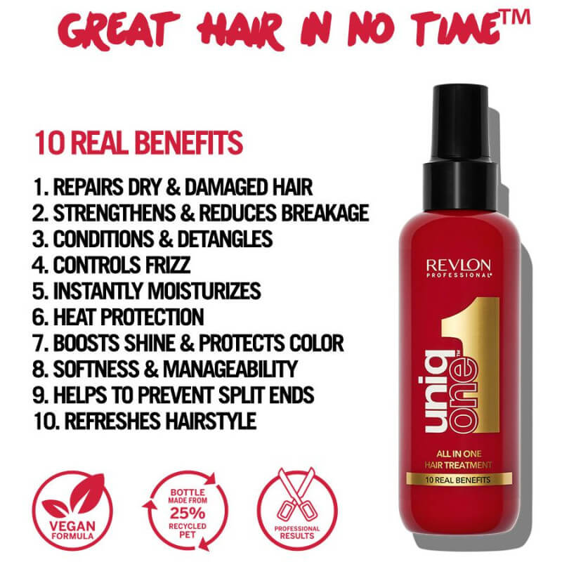 6 sprays 10-en-1 original UniqOne Revlon 150ML