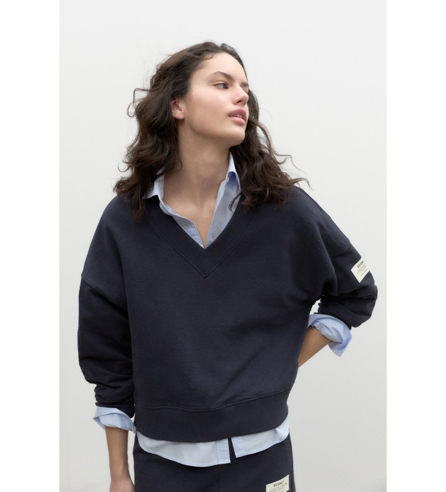 Moletom ECOALF Azul Marinho Stuttgart