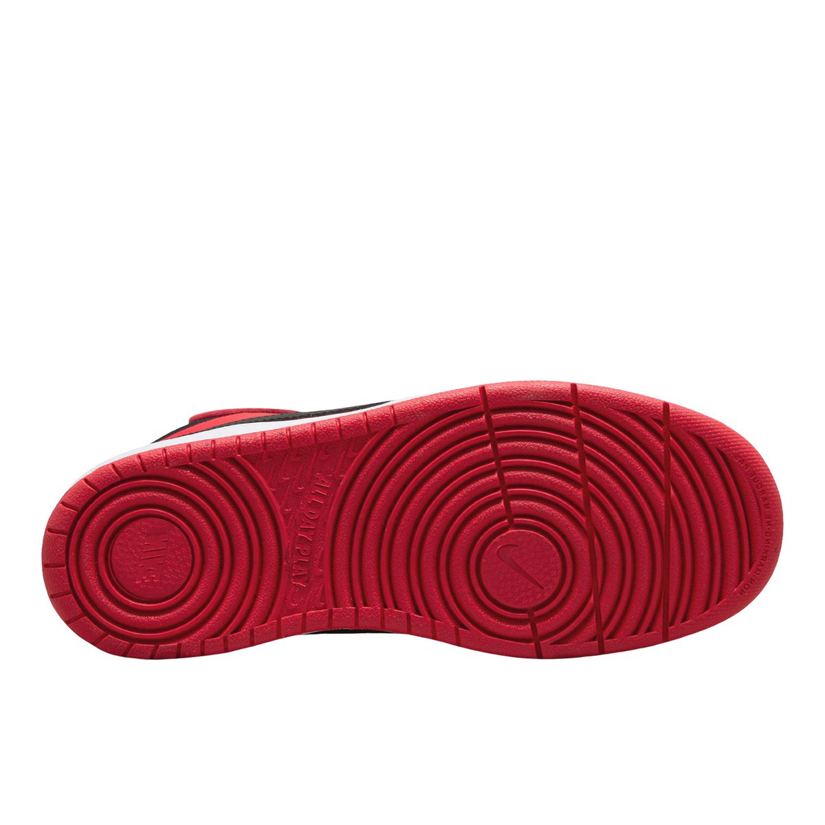 NIKE-Borough2-jb-Baskets de basketball - Talon plat - Rouge