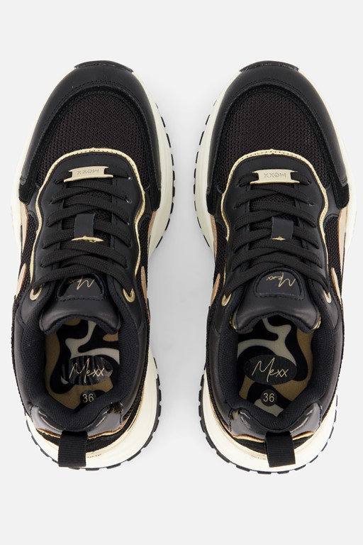 Mexx Palma Ora Sneakers zwart Synthetisch