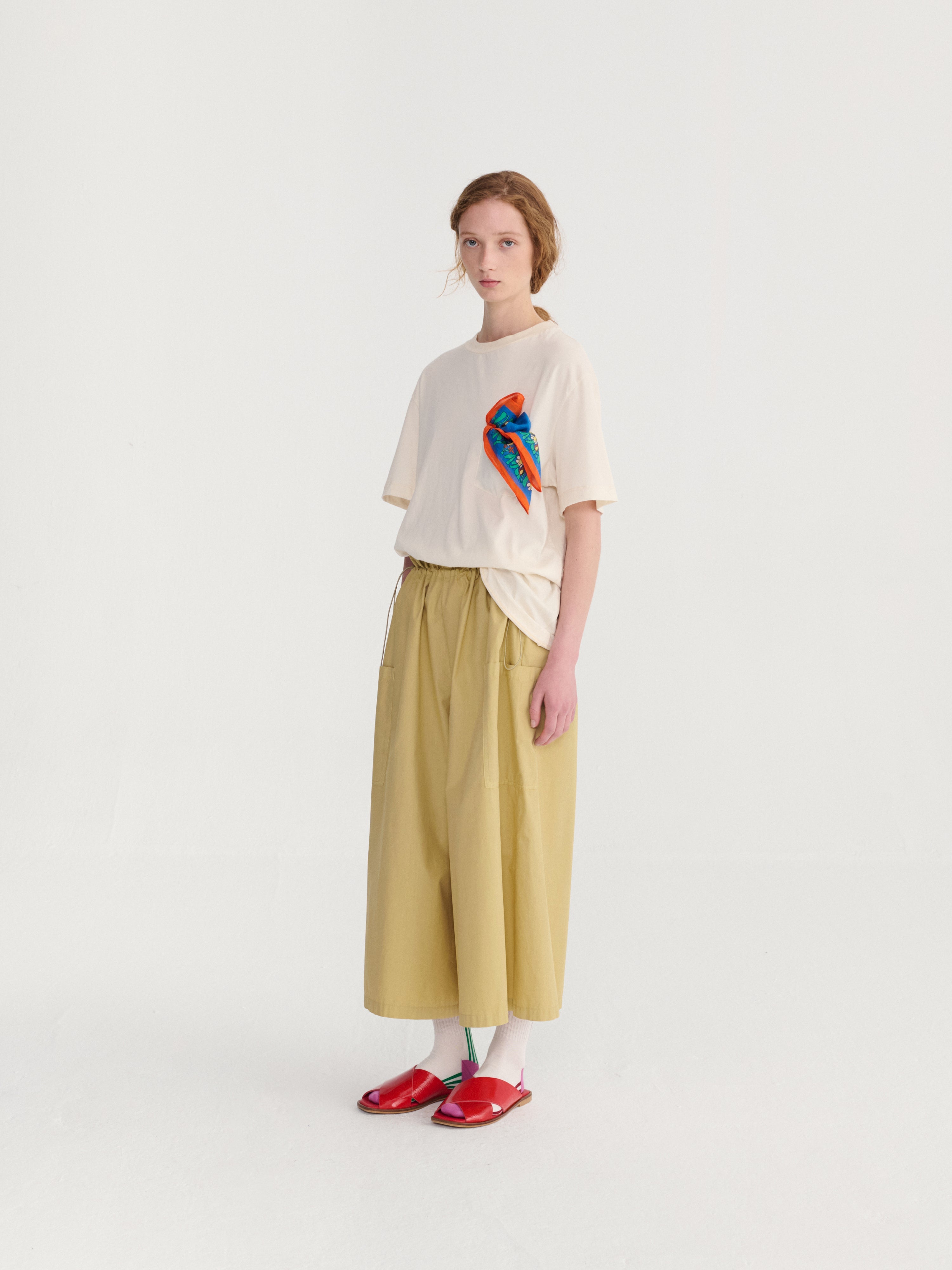 Adult Culotte Paper Touch Khaki